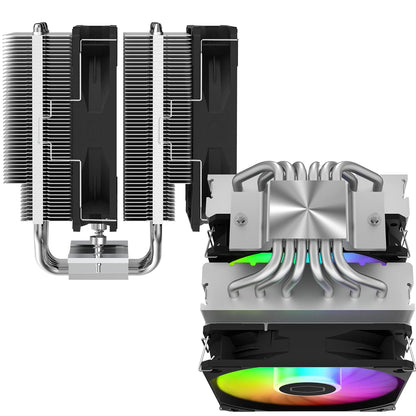 Cooler Master Hyper 620S ARGB Sync 120mm Dual Tower CPU Air Cooler - Black