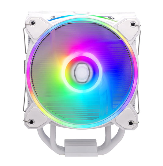 Cooler Master Hyper 212 Halo White ARGB CPU Cooler - 120mm Fan