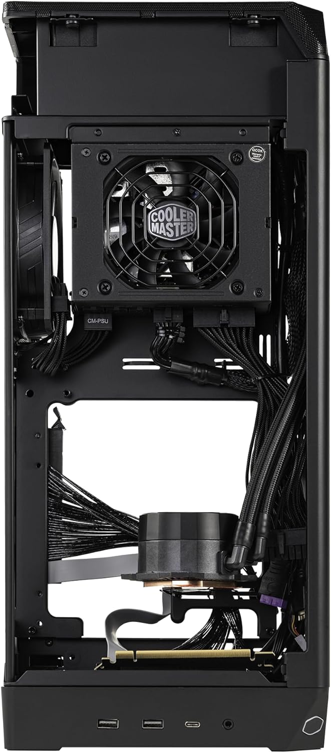 Cooler Master NCORE 100 MAX SFF Ready Mini Tower Computer Cabinet - Bronze Edition