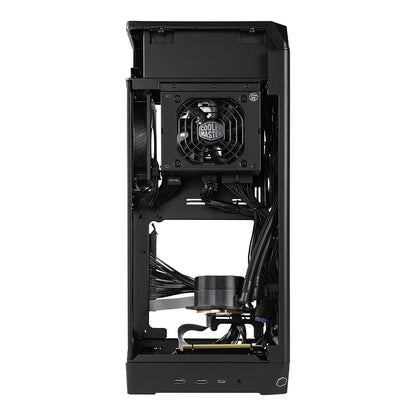 Cooler Master NCORE 100 MAX SFF Ready Mini Tower Computer Cabinet - Silver Edition