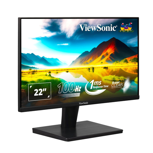 ViewSonic 22 Inch Full HD 1080p LED 1920 x 1080 Pixels Backlit Display AMD Freesync Monitor