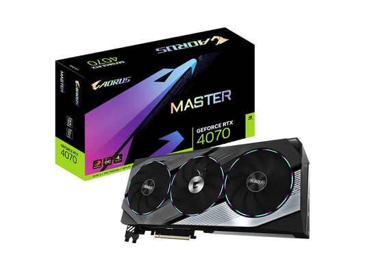 Gigabyte AORUS GeForce RTX 4070 MASTER 12GB 192-bit GDDR6X Graphics Card