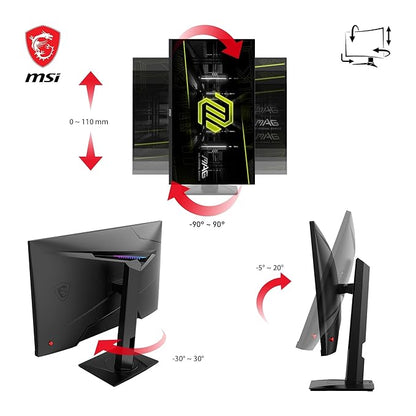 MSI MAG274QRF QD E2 27" 180Hz 2560x1440 WQHD 1ms IPS Panel Quantum Dot Technology Gaming Monitor