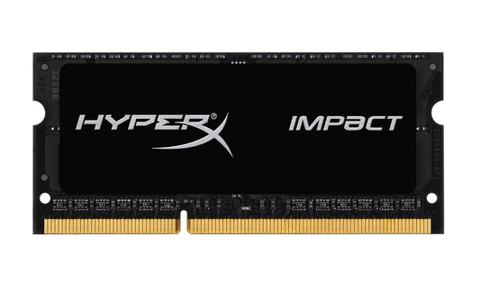 HyperX Impact 8GB DDR3L 1866MHz CL11 SODIMM Laptop Memory - Black