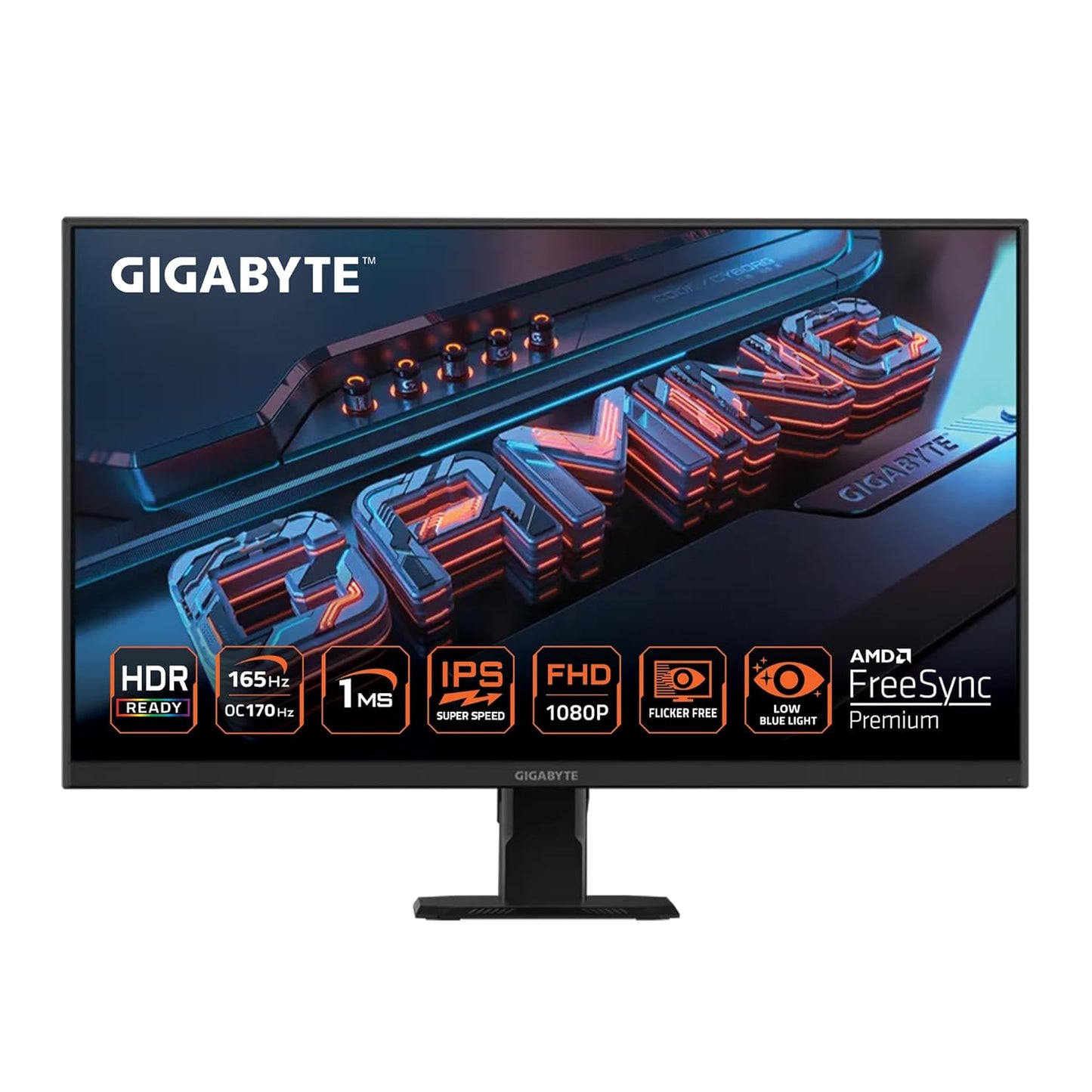 GIGABYTE GS27F 27" 165Hz 1080P SS IPS Display FreeSync Gaming Monitor