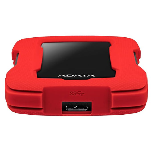 [RePacked] ADATA HD330 2TB USB 3.2 Portable External Hard Drive - Red