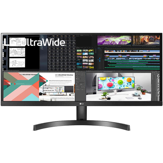 LG 29WL50S-B 29" 75Hz 1080p WFHD HDR10 IPS Panel UltraWide Gaming Monitor with Speakers - Black