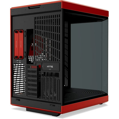 HYTE Y70 Mid-Tower PC ATX Case with Modern Aesthetic Case-Black Cherry