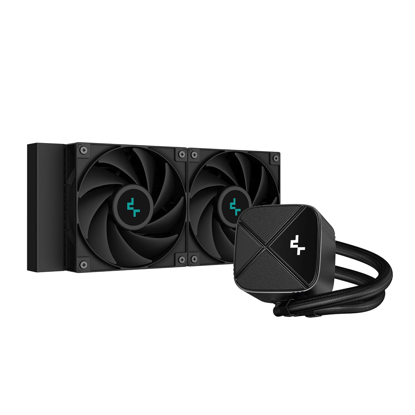 Deepcool LS520S Zero Dark BK 240mm All in one CPU Liquid Cooler - Black