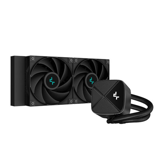 Deepcool LS520S Zero Dark BK 240mm All in one CPU Liquid Cooler - Black