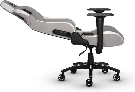 Corsair T3 RUSH Fabric Gaming Chair with 180° Reclining Seat Back and 4D Armrests