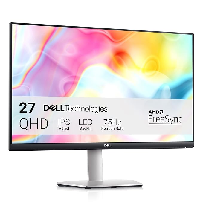 Dell S2722DC 27" 75Hz QHD IPS with Dual Speakers USB-C Monitor