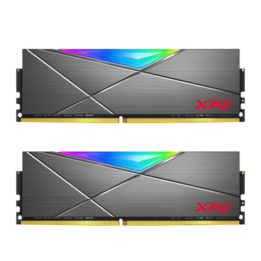 XPG SPECTRIX D50 16GB (8*2) DDR4 RAM 3200MHz CL16 RGB Gaming Desktop Memory
