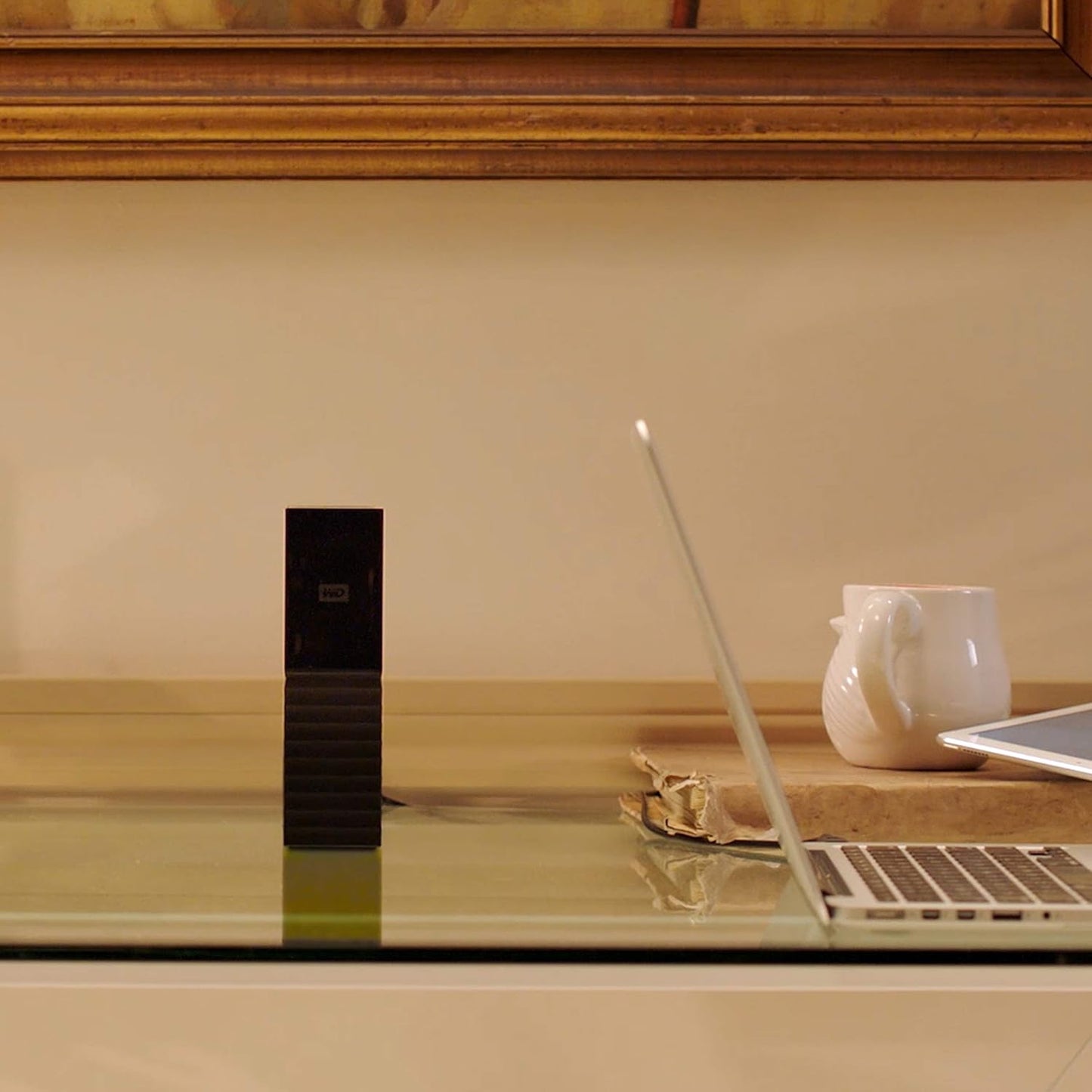 Western Digital My Book USB 3.0 External Hard Disk Drive with Password Protection - Black