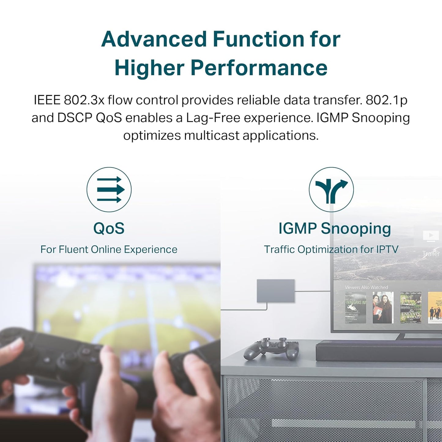 TP-Link TL-SG1024DE 24 Port Gigabit Ethernet Easy Smart Unmanaged Plus Switch