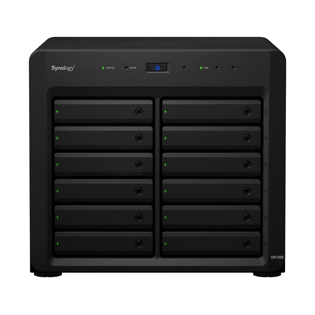 Synology DX1222 12-Bay Expansion Unit High Capacity Storage for NAS System
