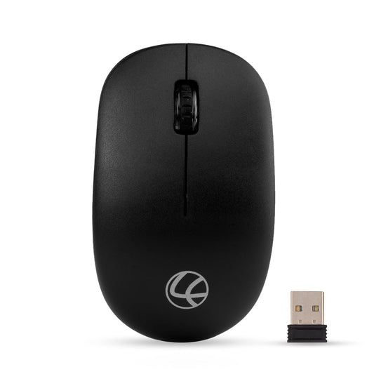 LAPCARE Safari III B 1600 DPI 2.4GHz Wireless Mouse - Black