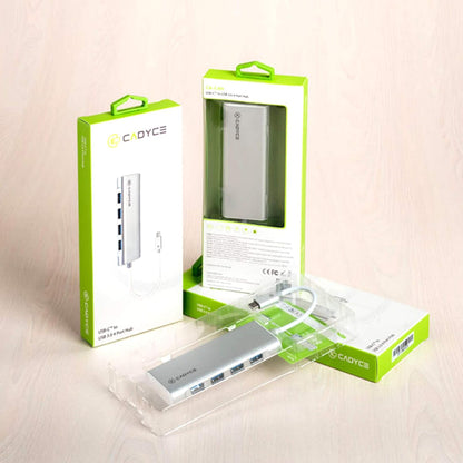 Cadyce CA-C4H USB Type-C to 4-Port USB 3.0 Hub