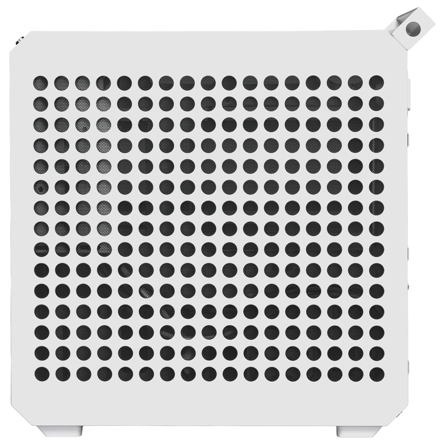 Cooler Master QUBE 500 Flatpack Small Mid-Tower ATX High Airflow Gaming Cabinet - White