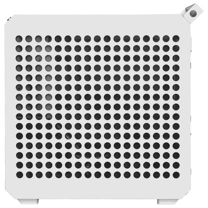 Cooler Master QUBE 500 Flatpack Small Mid-Tower ATX High Airflow Gaming Cabinet - White