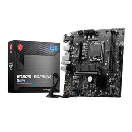 MSI B760M BOMBER WIFI LGA 1700 DDR4 Micro-ATX Motherboard