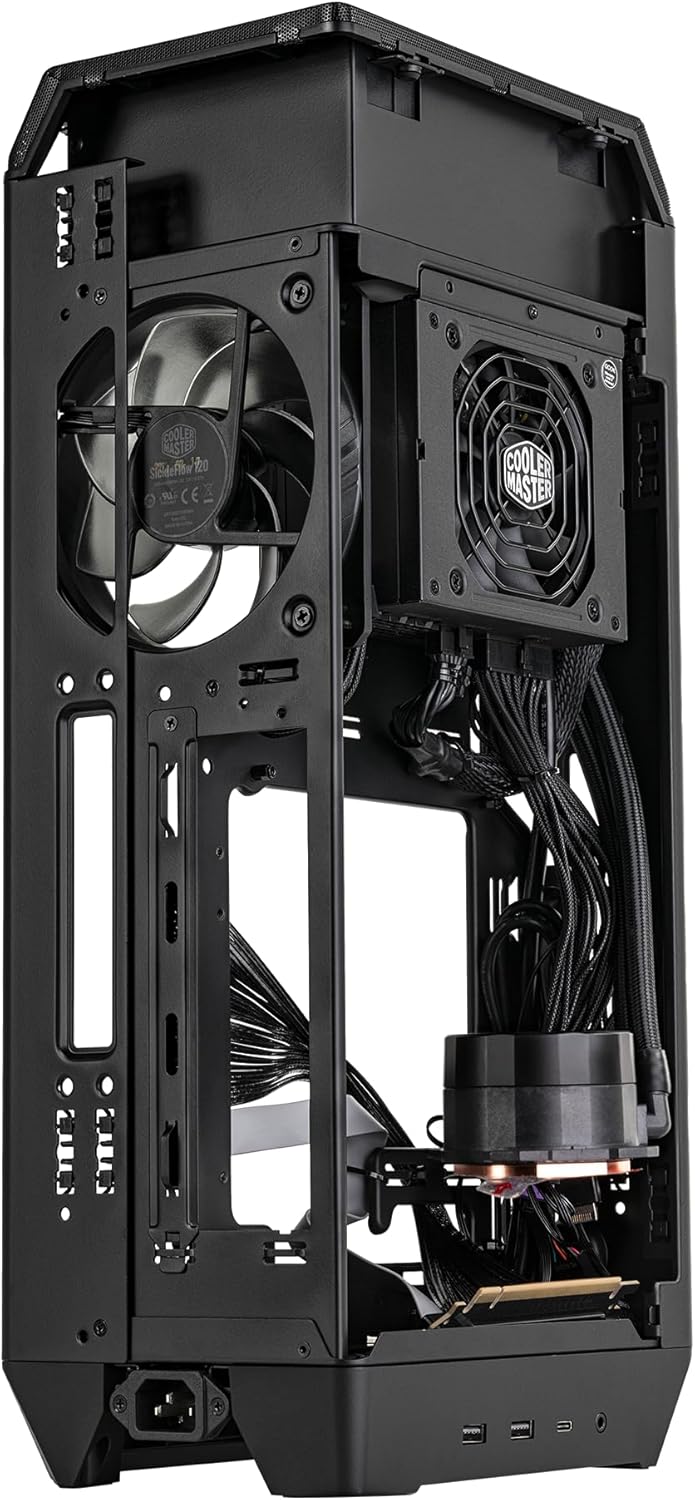 Cooler Master NCORE 100 MAX SFF Ready Mini Tower Computer Cabinet - Bronze Edition