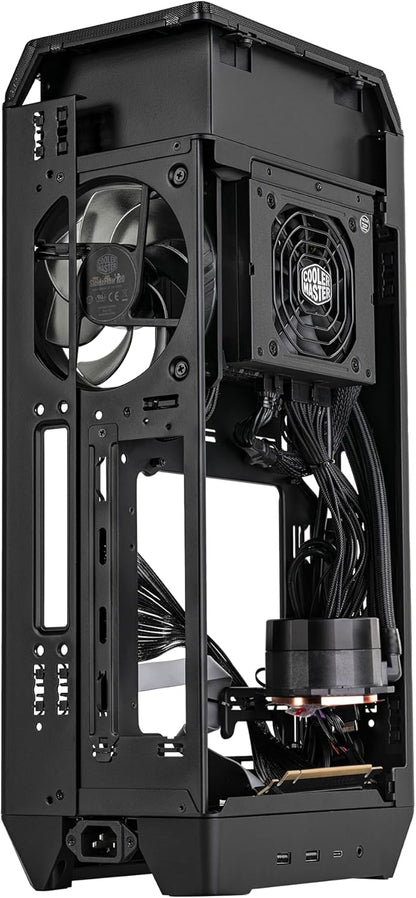 Cooler Master NCORE 100 MAX SFF Ready Mini Tower Computer Cabinet - Bronze Edition