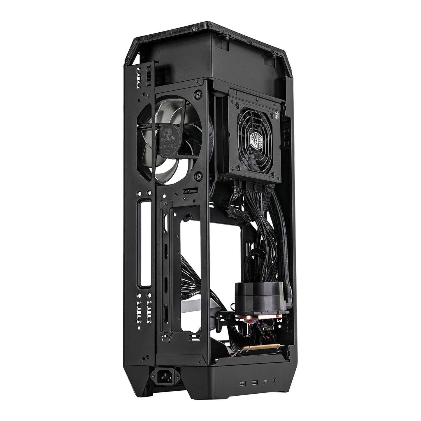 Cooler Master NCORE 100 MAX SFF Ready Mini Tower Computer Cabinet - Silver Edition