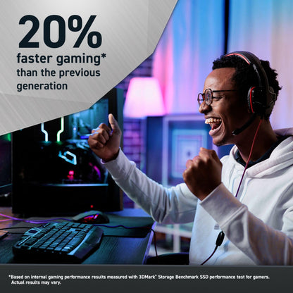 Crucial T700 1TB M.2 NVMe Gen5 Internal SSD With Heatsink