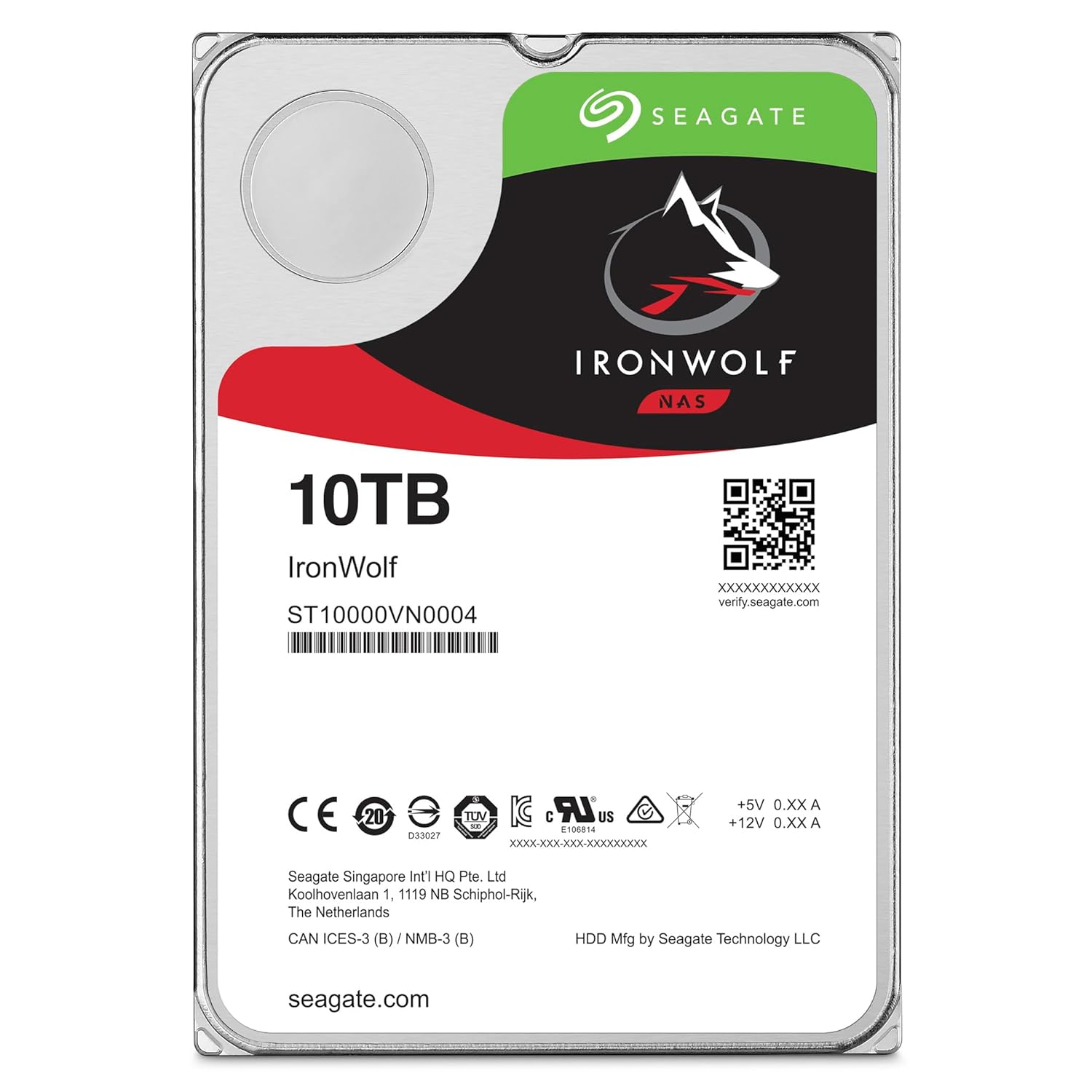 Seagate IronWolf 10TB NAS Hard Disk - tpstech.in