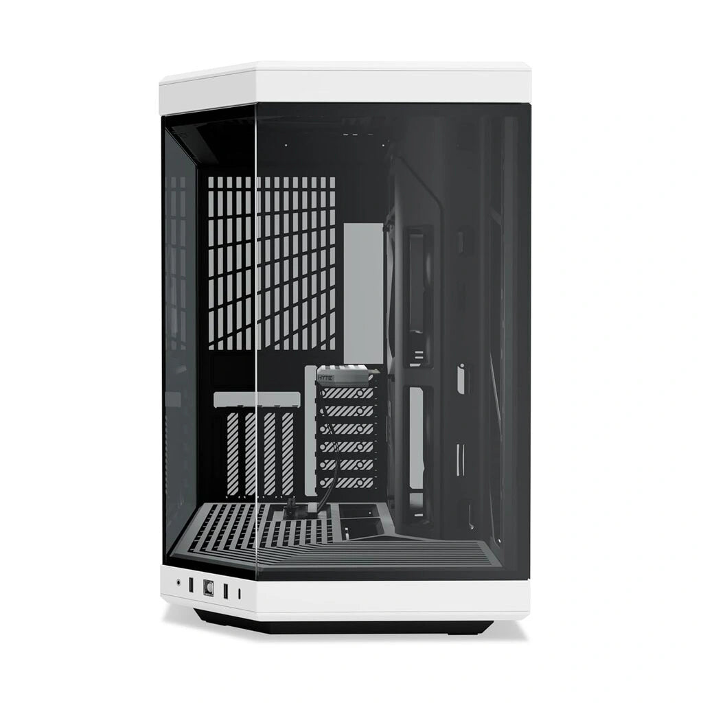 HYTE Y60 Premium Mid-Tower PC ATX Case with Panoramic Glass-(Black/White)