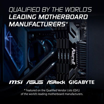 Kingston Fury Renegade 32GB DDR5 6400MHz CL32 DIMM Desktop Gaming Memory - Silver