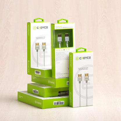 Cadyce CA-HDCAB2 High Speed 4K HDMI Cable with Ethernet 2M - White