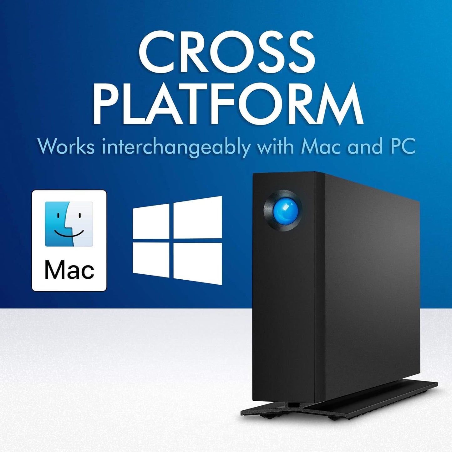 LaCie D2 Professional 8TB Gen 2 External Hard Drive with 5-Year Data Recovery Service