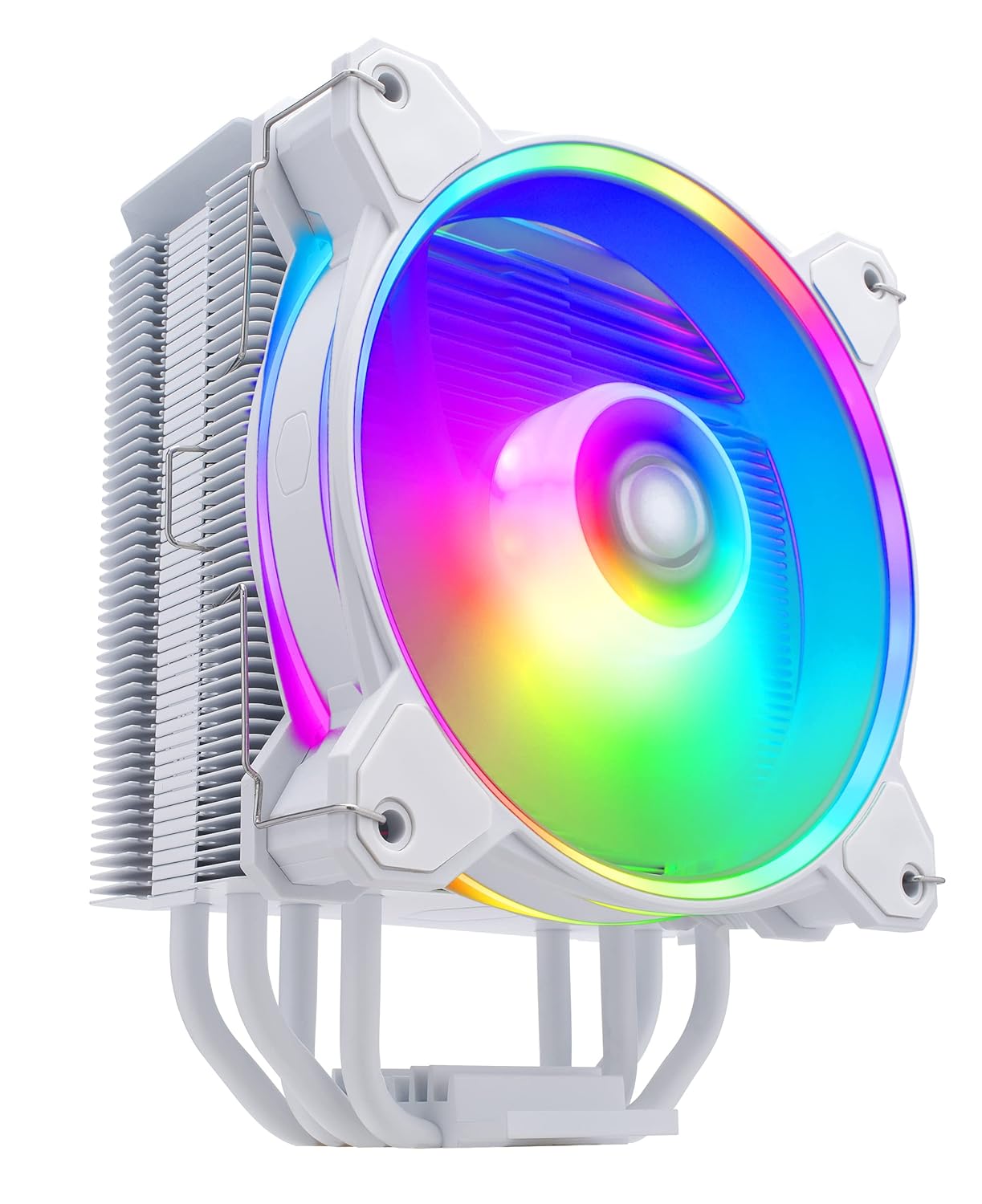 Cooler Master Hyper 212 Halo White ARGB CPU Cooler - 120mm Fan