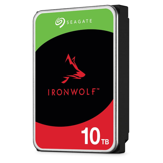 Seagate IronWolf 10TB 3.5 Inch SATA 6Gb/s NAS Internal Hard Disk