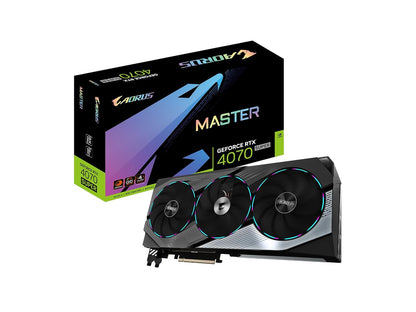 GIGABYTE AORUS GeForce RTX 4070 Super Master 12GB Video Card