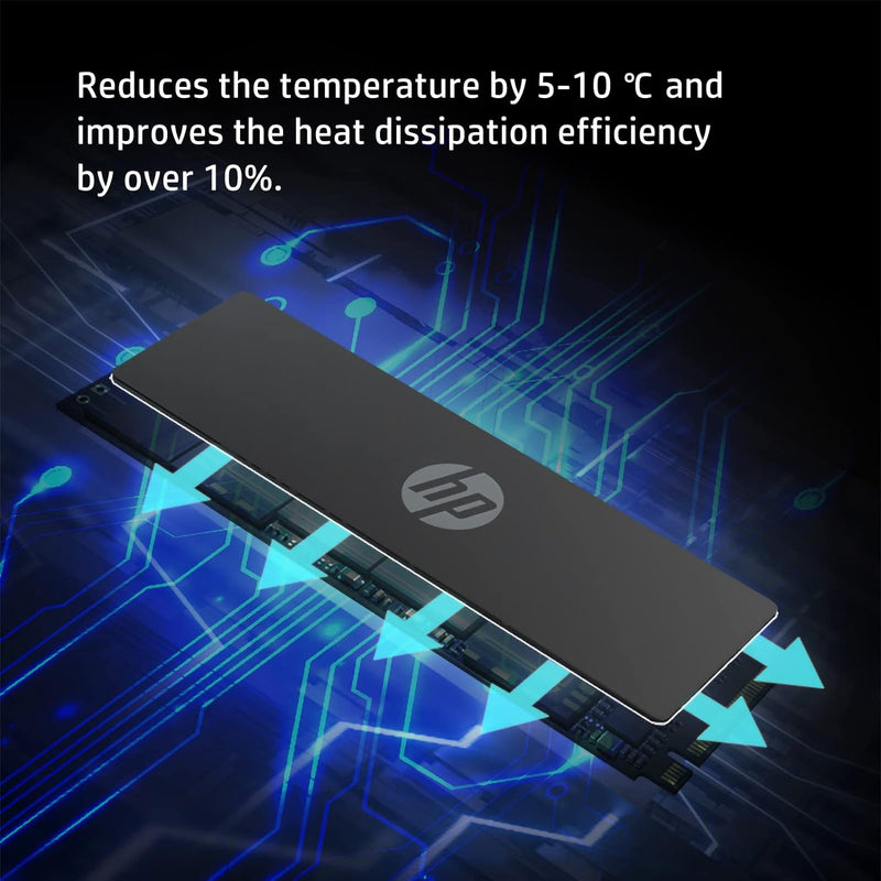 HP EX900 Pro 512GB NVMe PCIe Gen3 M.2 2280 3D NAND Internal SSD