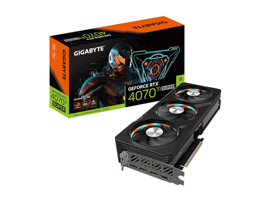 GIGABYTE GeForce RTX 4070 Ti Super Gaming OC 16GB 256-bit GDDR6X Graphics Card