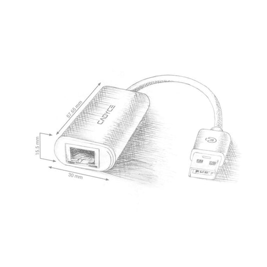 Cadyce CA-U3GE USB 3.0 to Gigabit Ethernet Adapter