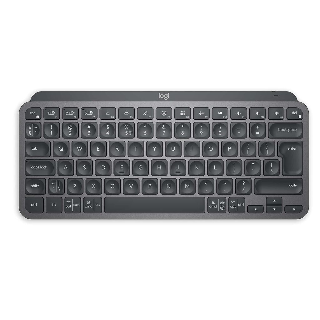 Logitech MX Keys Mini Minimalist Wireless Illuminated Keyboard-Black