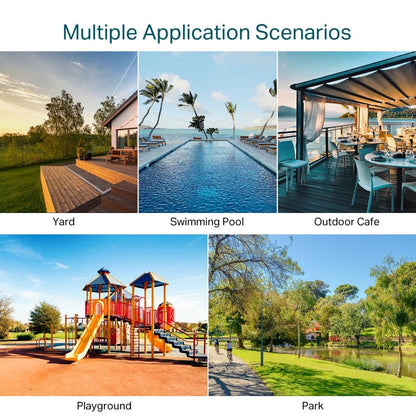 TP-Link Omada EAP610-Outdoor AX1800 Indoor/Outdoor WiFi 6 Access Point - White