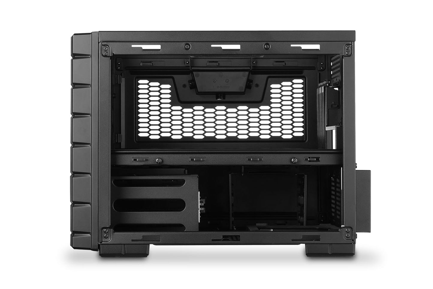 Cooler Master HAF XB II EVO HTPC ATX Mini Tower Computer Cabinet with Pre Installed Fans - Black