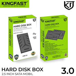 KINGFAST USB 3.0 External HDD/SSD Enclosure with Lightweight and Shock-Resistant Design