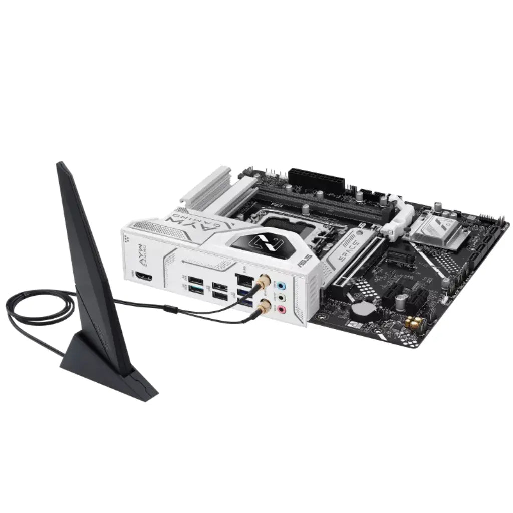 ASUS B860M AYW GAMING WIFI B860 LGA1851 DDR5 microATX WiFi 6 Motherboard-tpstech.in