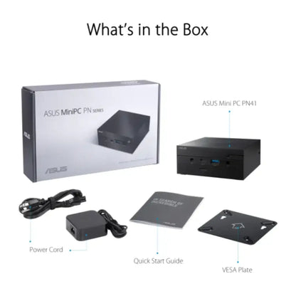 ASUS Mini PC PN41‑BBC0279MV Celeron N4500 8GB RAM 128GB NVMe SSD Windows 11-tpstech.in