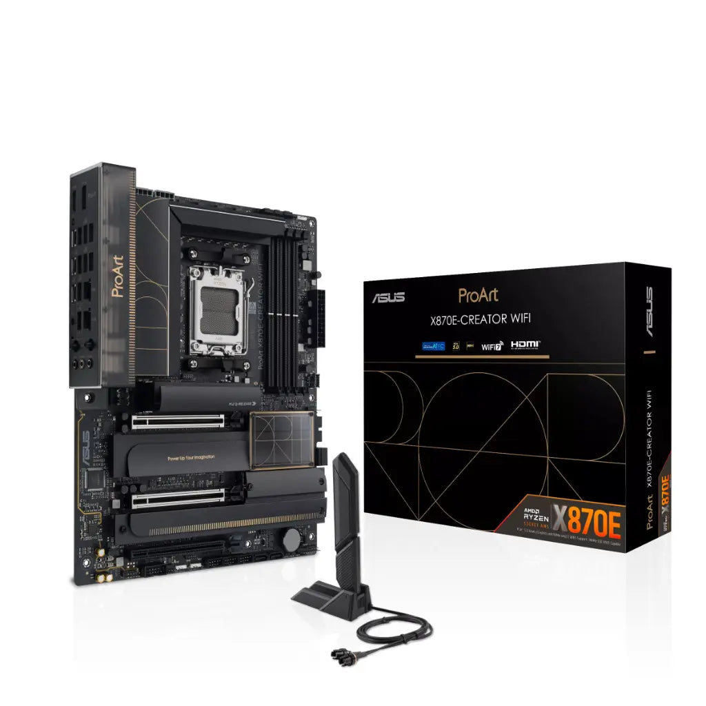 ASUS ProArt X870E Creator WiFi DDR5 AM5 ATX Motherboard with 10G Ethernet-tpstech.in