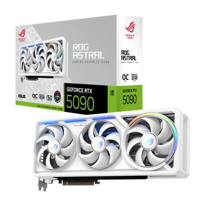 ASUS ROG Astral GeForce RTX 5090 32GB GDDR7 White OC Edition Graphics Card-tpstech.in