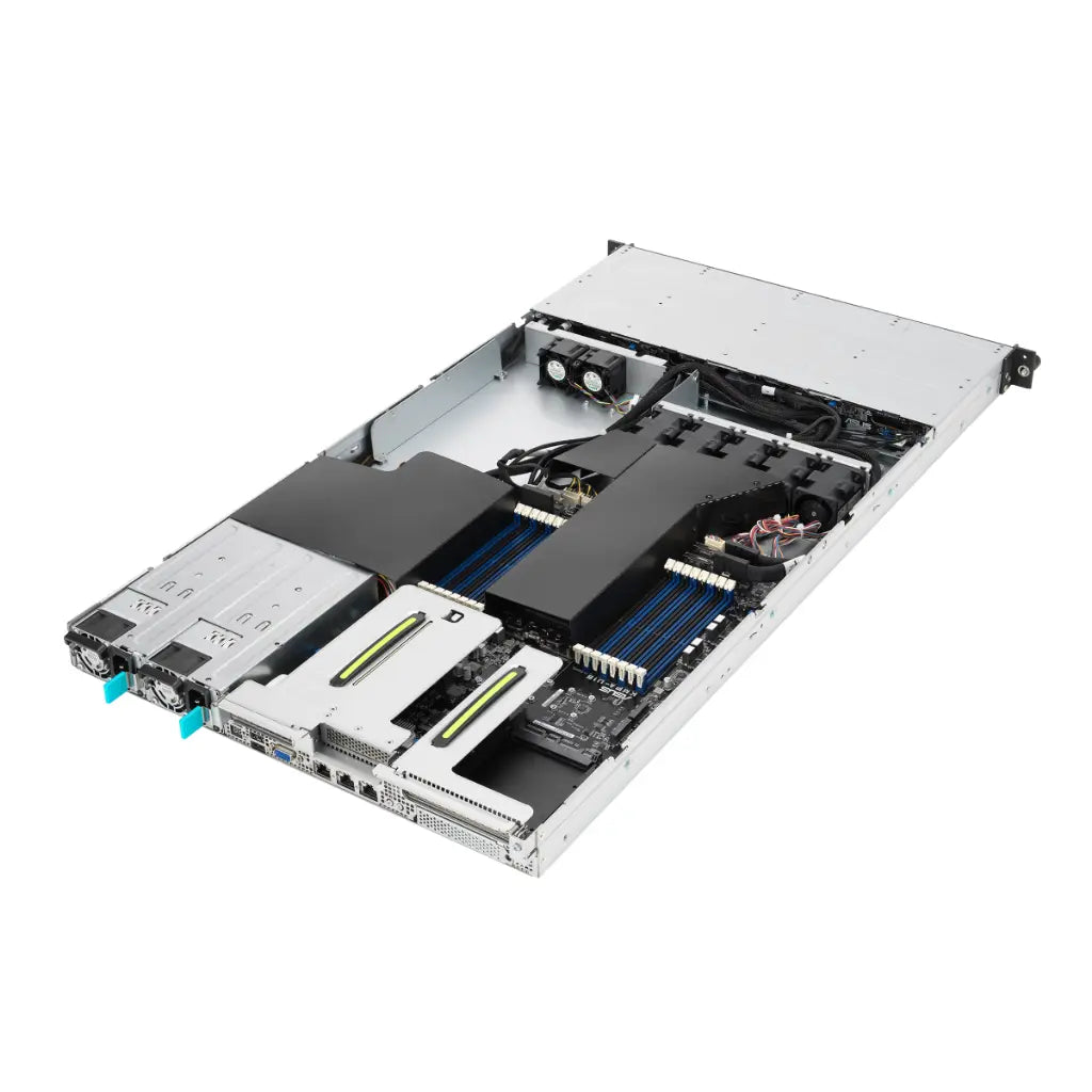 ASUS RS500A‑E11‑RS4U AMD EPYC 7003 SP3 Socket 1U Single‑Socket 4× NVMe Rack Server-tpstech.in