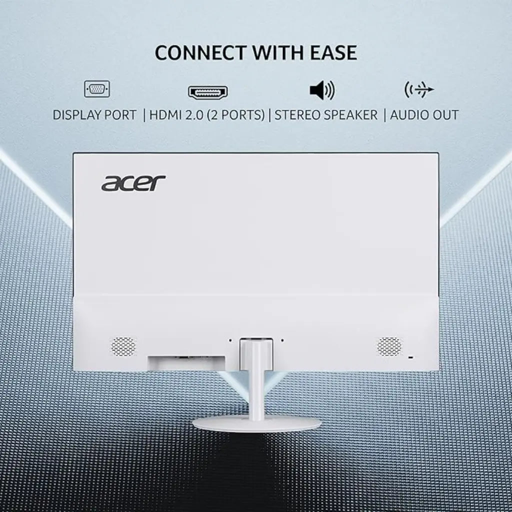 Acer SA242Y P1 23.8″ 144Hz 1 ms Full HD IPS Ultra‑Slim VRB Zero‑Frame Monitor-tpstech.in